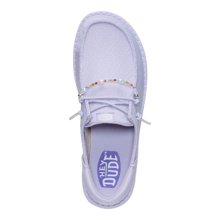 Wendy Funk Mesh Shoelry - Thistle Purple