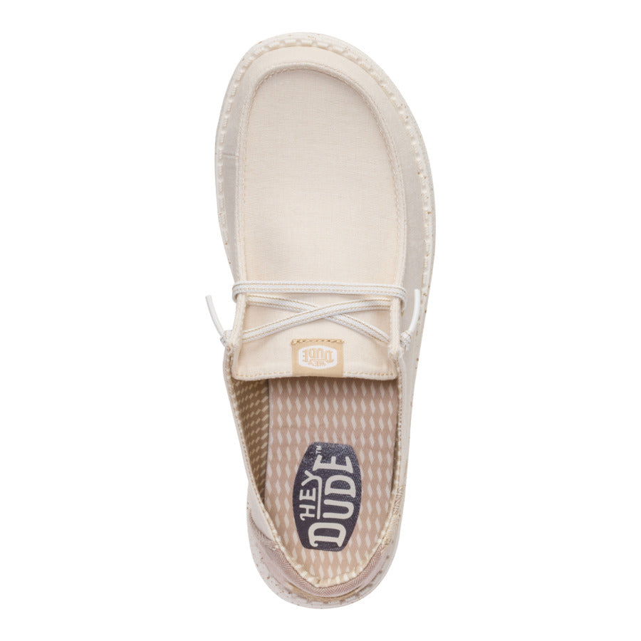 Wendy Break Brushed Linen - Tan