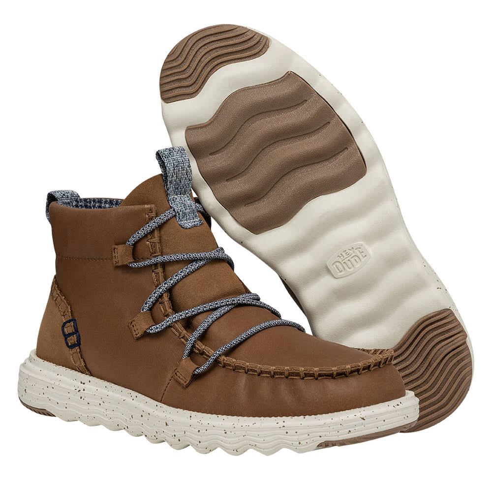 Reyes Boot Leather - Tobacco Brown