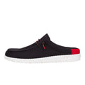 Wally Slip Varsity - Black/Red