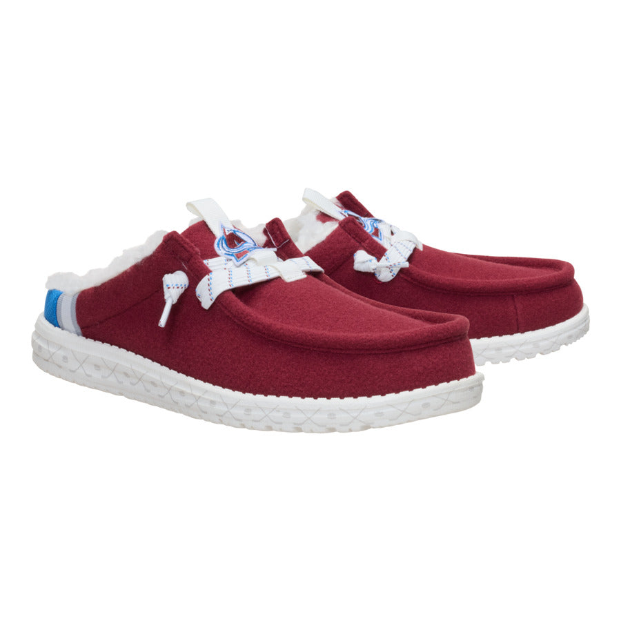 NHL® Colorado Avalanche® Wally Slip - Burgundy/Blue