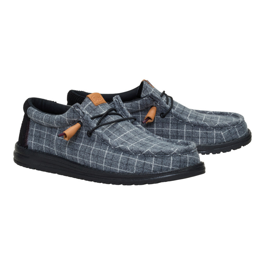 Wally Plaid Corduroy - Black/Multi
