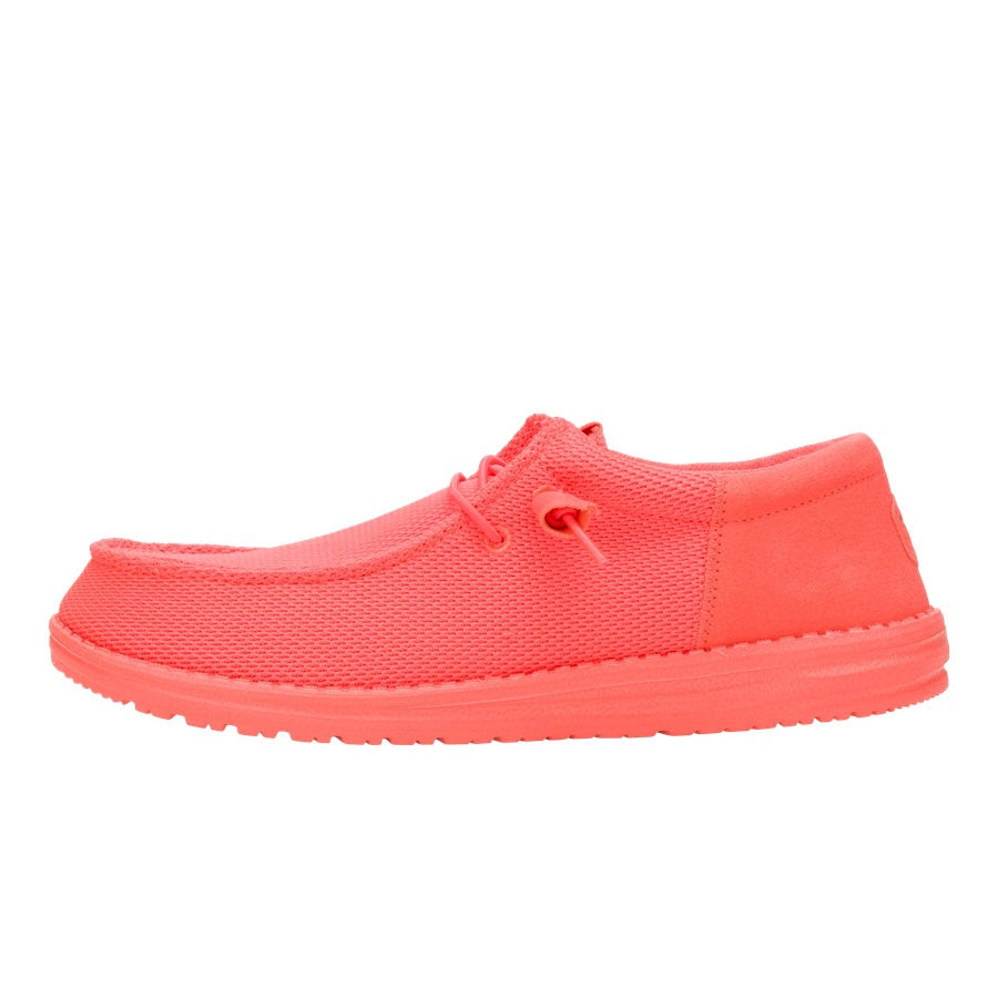 Wally Funk Mono - Fiery Coral
