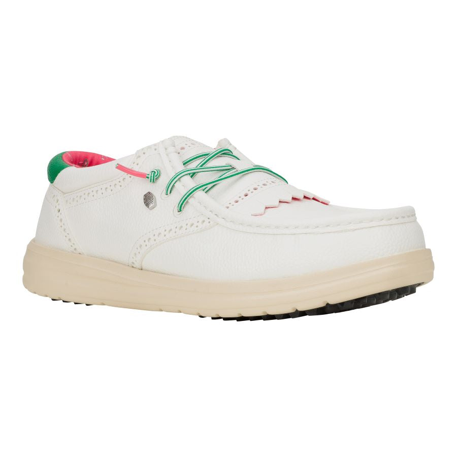Wally Golf Classic - White/Green Tambourine