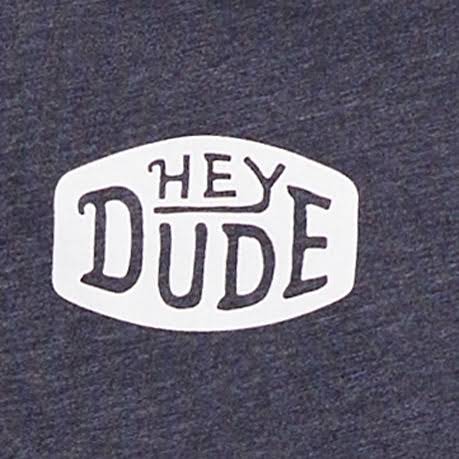 Go To Buckle Tee - Navy/Heather