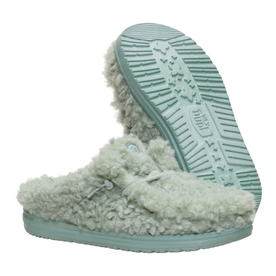 Wendy Slipper Youth - Iceberg Green