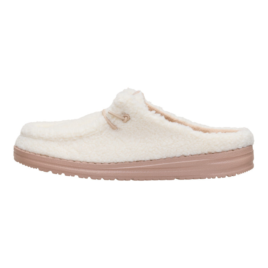 Wendy Slip Sherpa - Egret