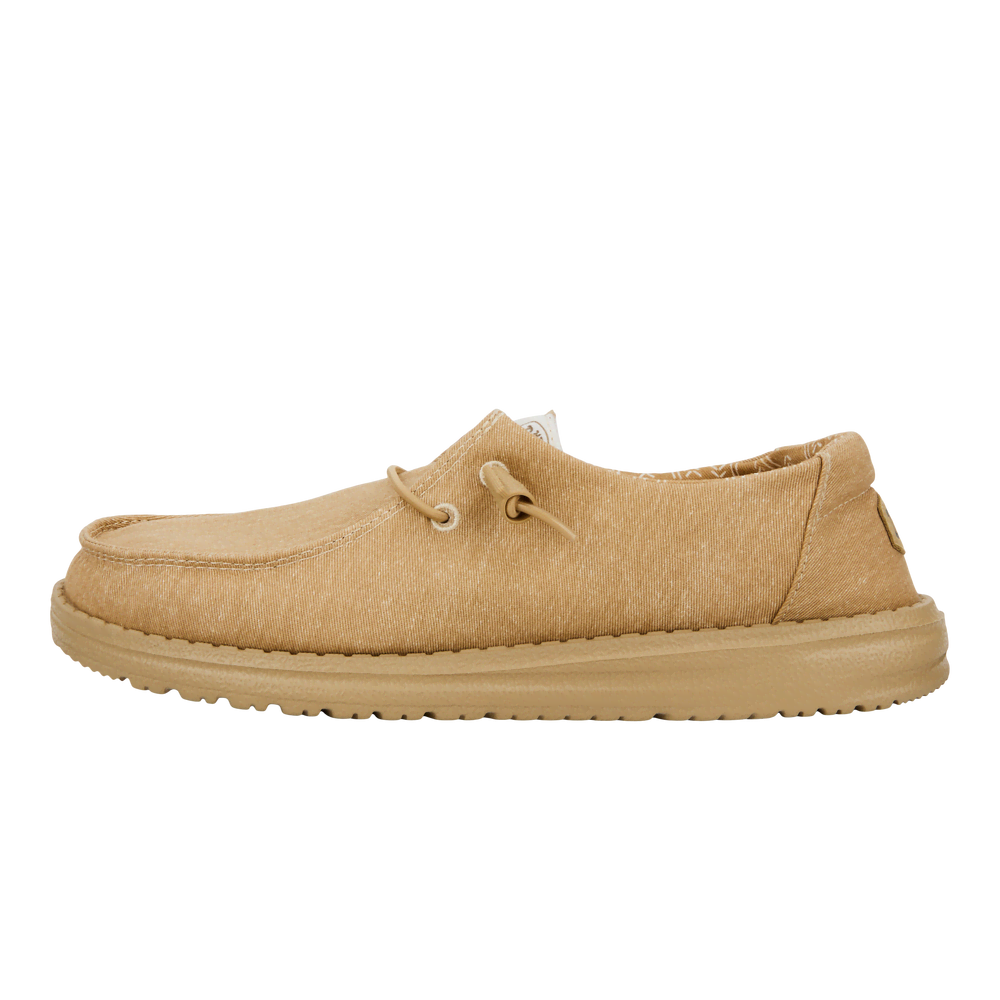 Wendy Stretch Canvas - Tan/Tan