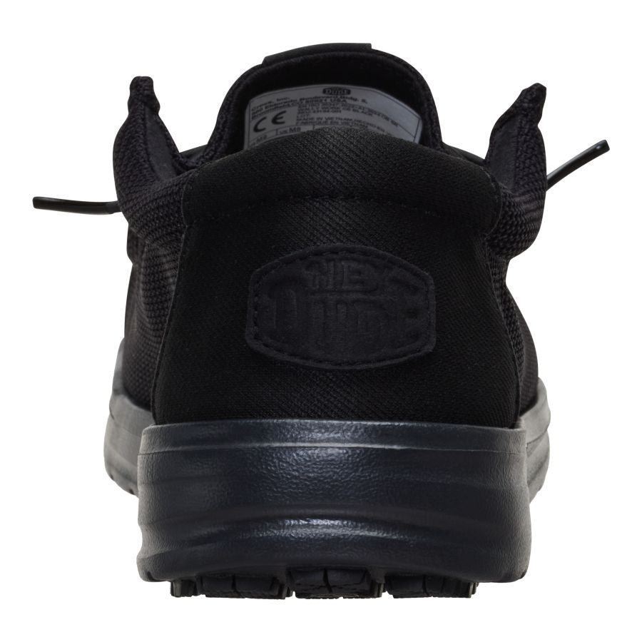 Wally Work CE Slip Resistant Wide - Black