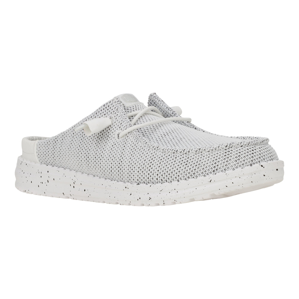 Wendy Slip Stretch Sox - Stone White