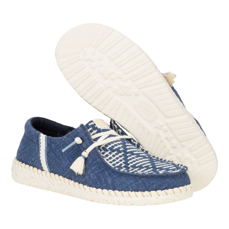 Wendy Funk Coastal Jute - Navy Blazer