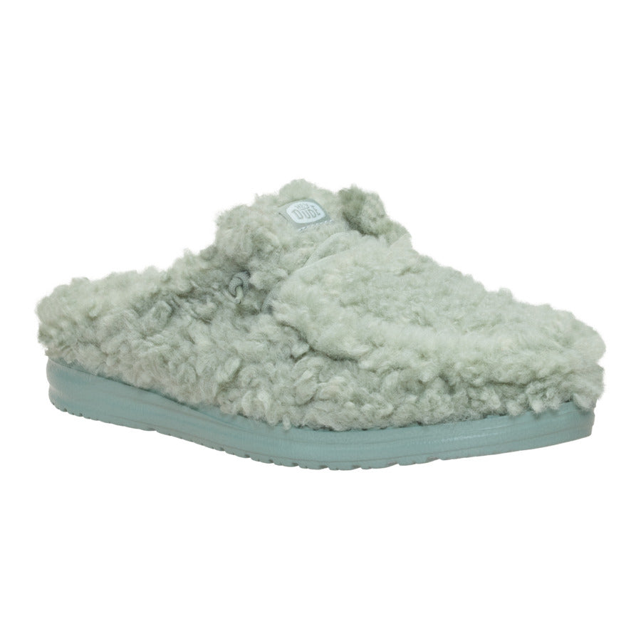 Wendy Slipper - Iceberg Green