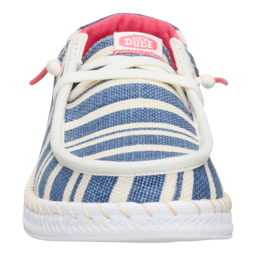 Wendy Espadrille Coast - Navy/White