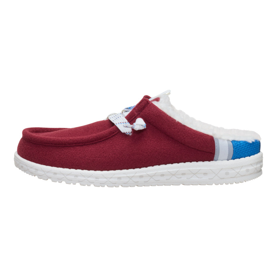 NHL® Colorado Avalanche® Wally Slip - Burgundy/Blue