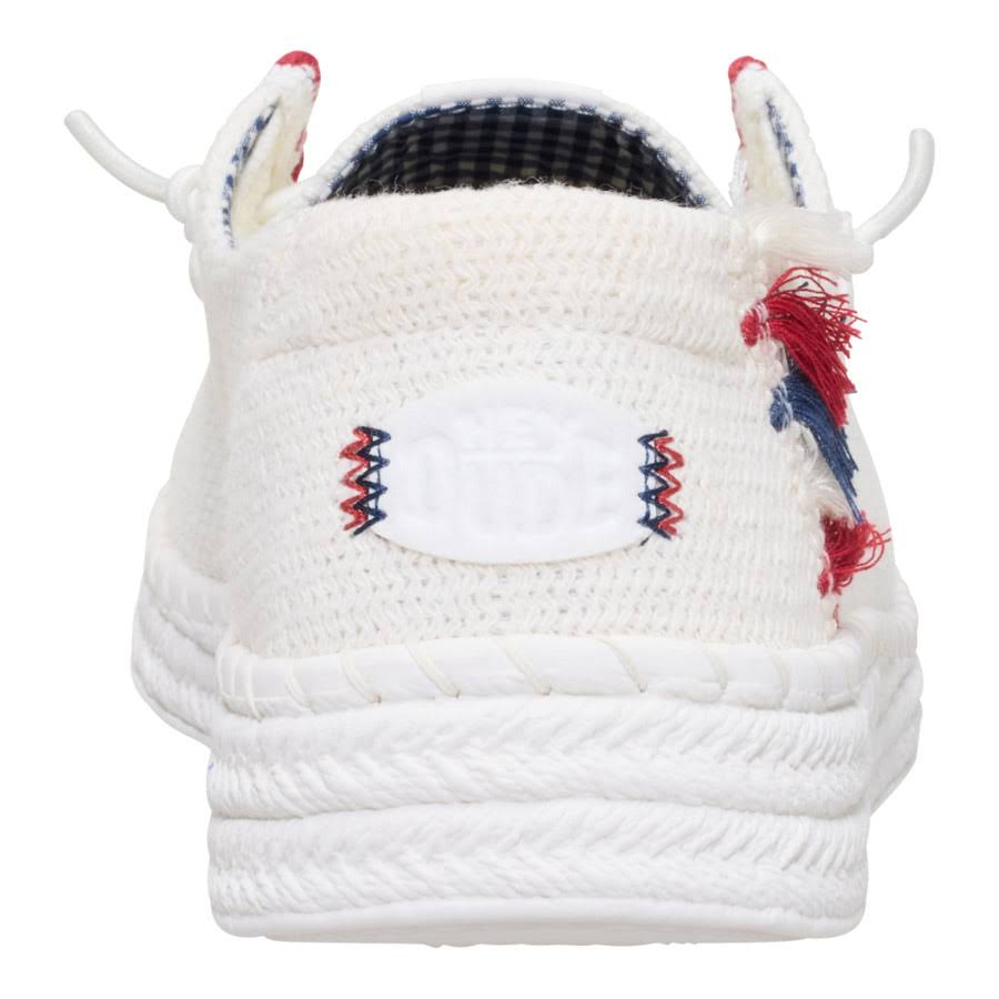 Wendy Espadrille Americana - White